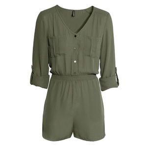 H&M green romper