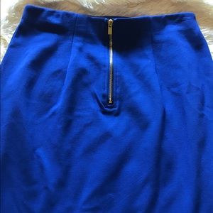 Philosophy Pencil Skirt- Royal Blue