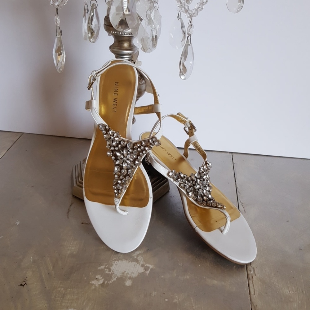 Jeweled Sandals by Nine West size 8.5 M