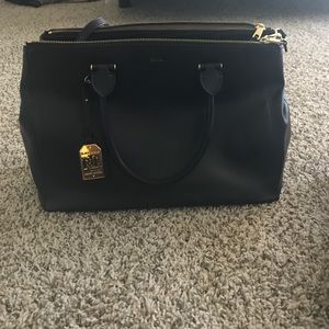 Lauren by Ralph Lauren Black Handbag