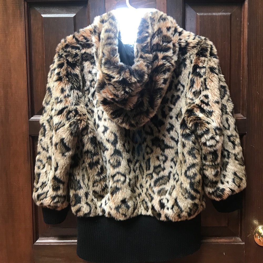 Faux Fur Juicy Couture Leopard Jacket - Picture 4 of 4