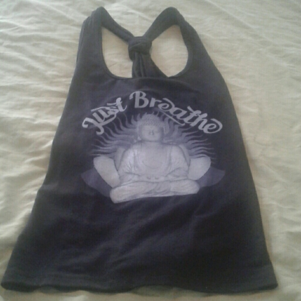 Knotted Racerback Tank Top