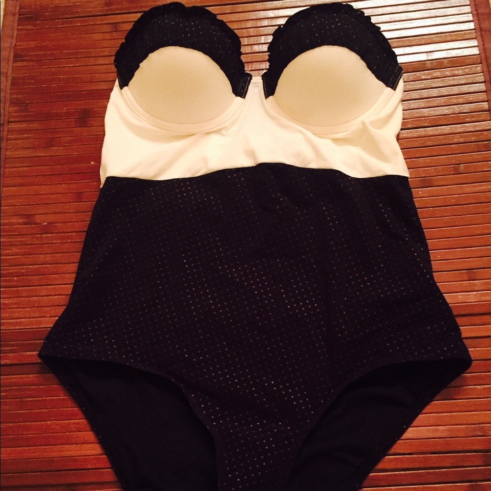 NWT TopShop Strapless One Piece