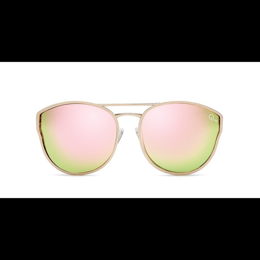 Quay Australia Rose Gold Cherry Bomb Sunglasses