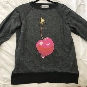 Wildfox Distressed Sweater