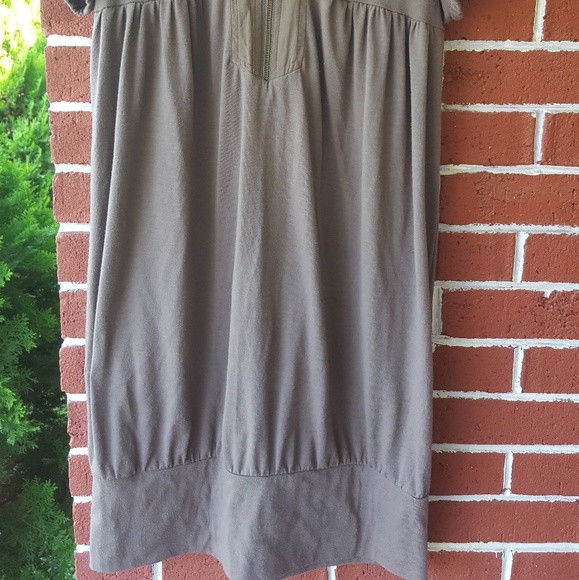 Olive Green Dress - Picture 2 of 5