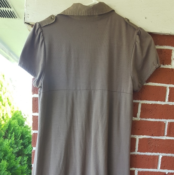 Olive Green Dress - Picture 3 of 5