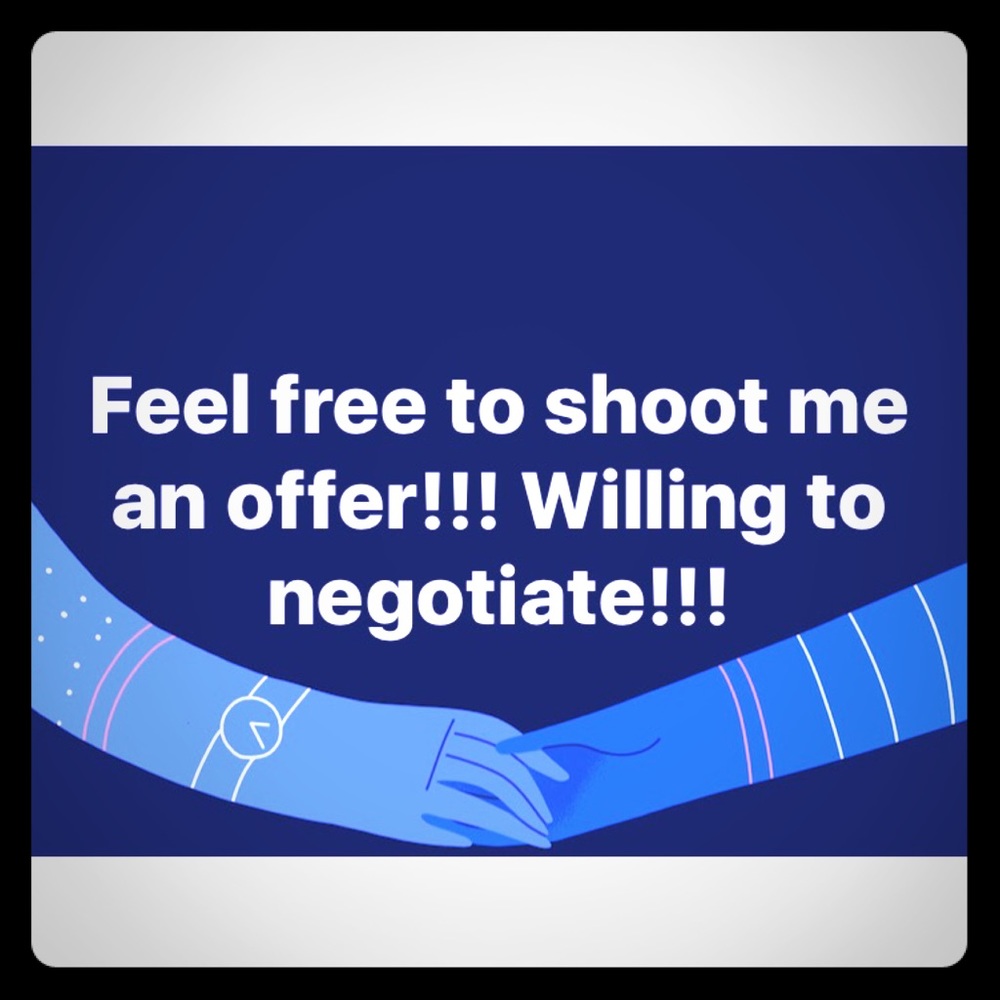 Open to offers! 🤑