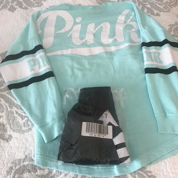 💕VS Pink Set; Top-XS(?fits S/M),Bottom-M(?S-L)💕 - Picture 4 of 7