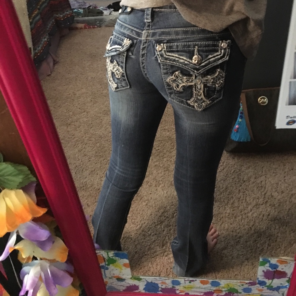 miss me boot cut jeans