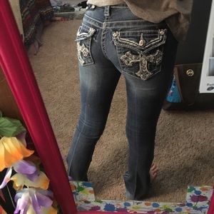 miss me boot cut jeans