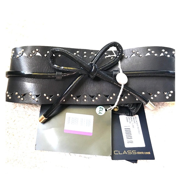 Leather belt, Roberto Cavalli, size M main image 6