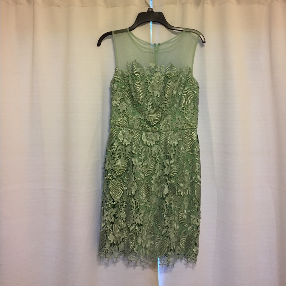 🌿 Chic leafy lace dress 🔥 spring dress!
