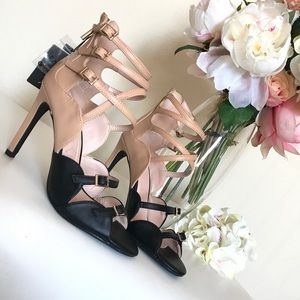 Zara Color- Block High Heel