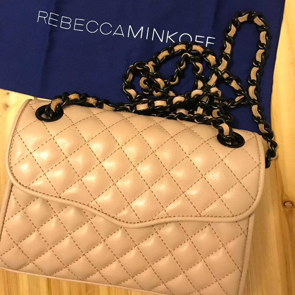 REBECCA MINKOFF QUILTED AFFAIR CROSSBODY BAG