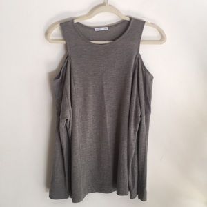 Zara Cold Shoulder Tee