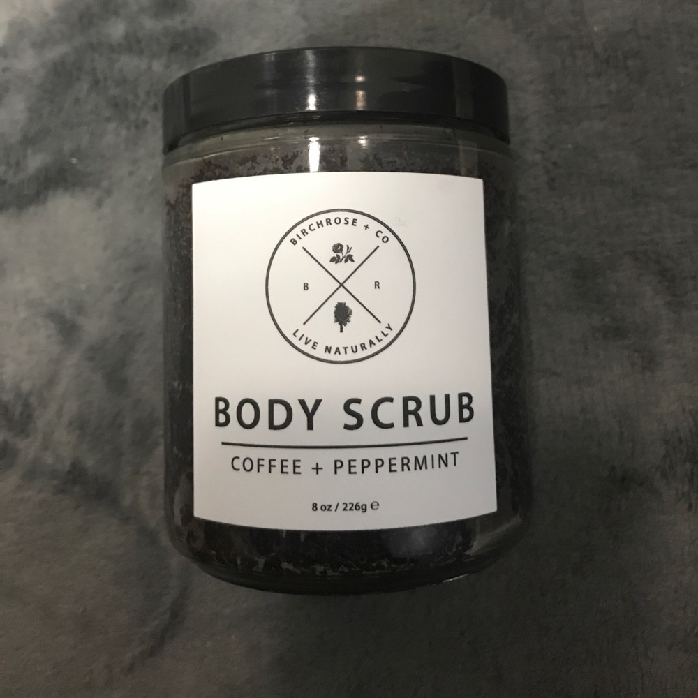 Birchrose and Co Coffee + Peppermint Body Scrub