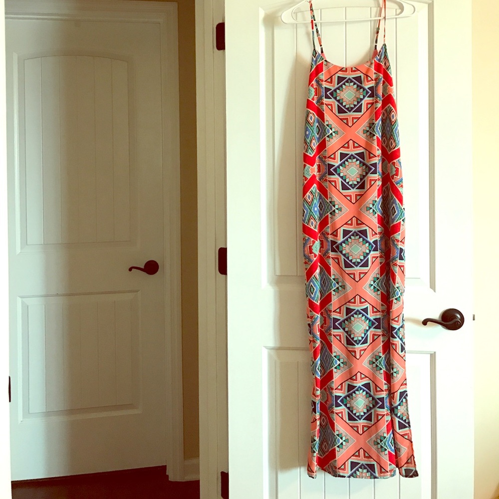 Multicolor maxi dress