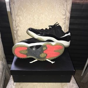 Air Jordan retro 11 low "infrared"