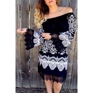 Black Lace Dress