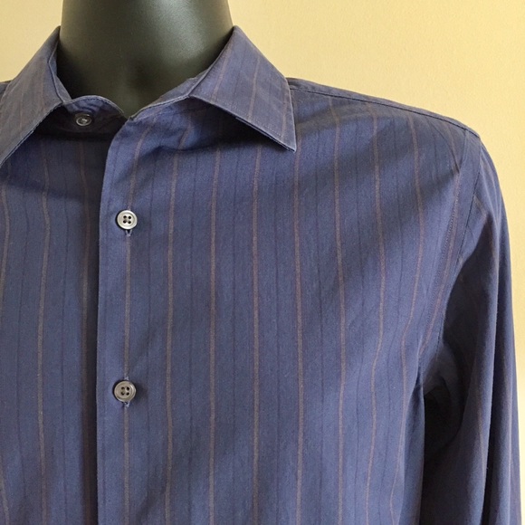 Banana Republic men's cuffed sleeve dress shirt - Picture 4 of 6