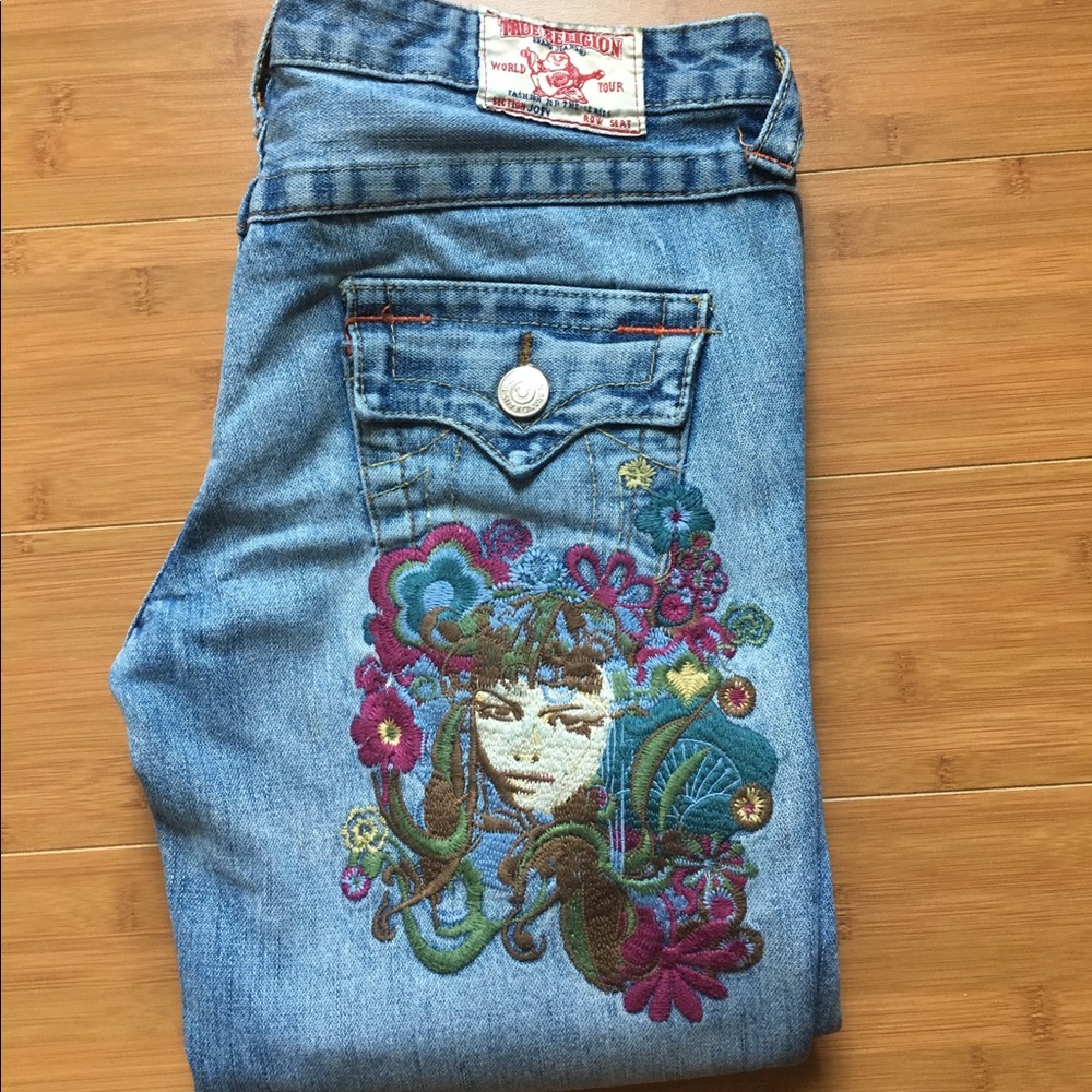 True Religion Hippie Girl jeans. Size 29