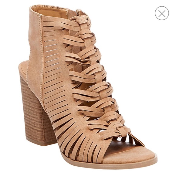 Peep Toe Booties - Picture 5 of 8