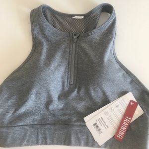 Mondetta medium grey sports bra