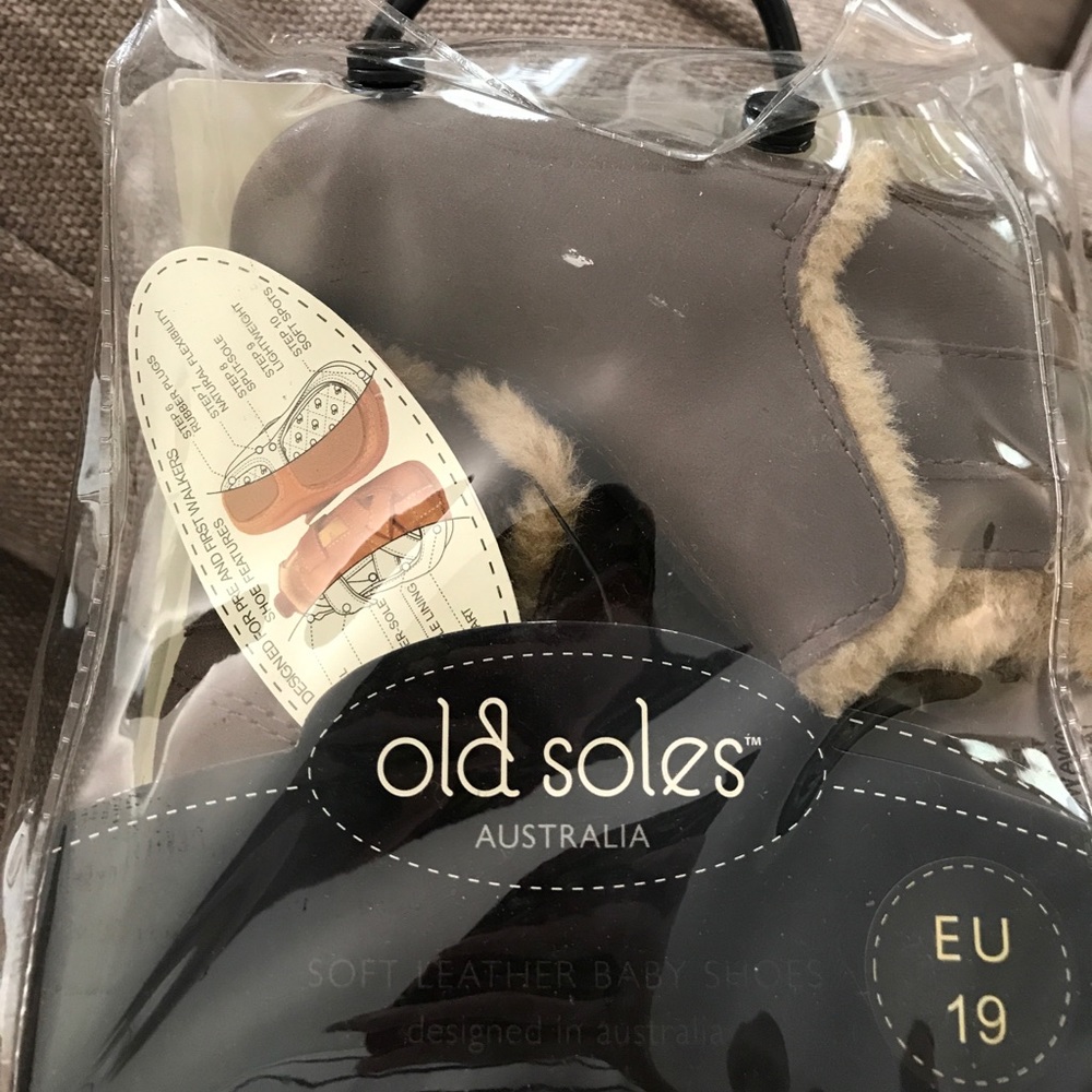 Old soles baby boots