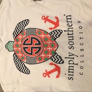 White Turtle Simply Southern T-Shirt