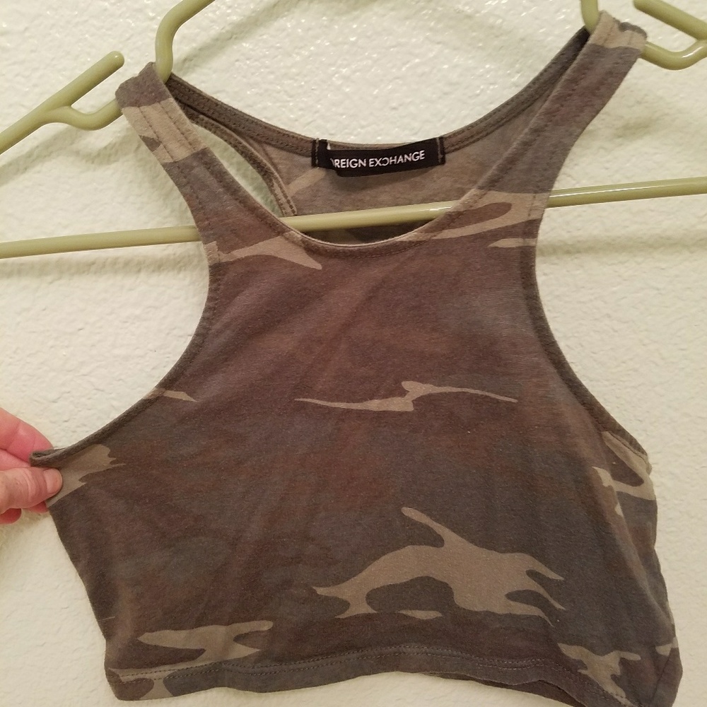Racerback crop top