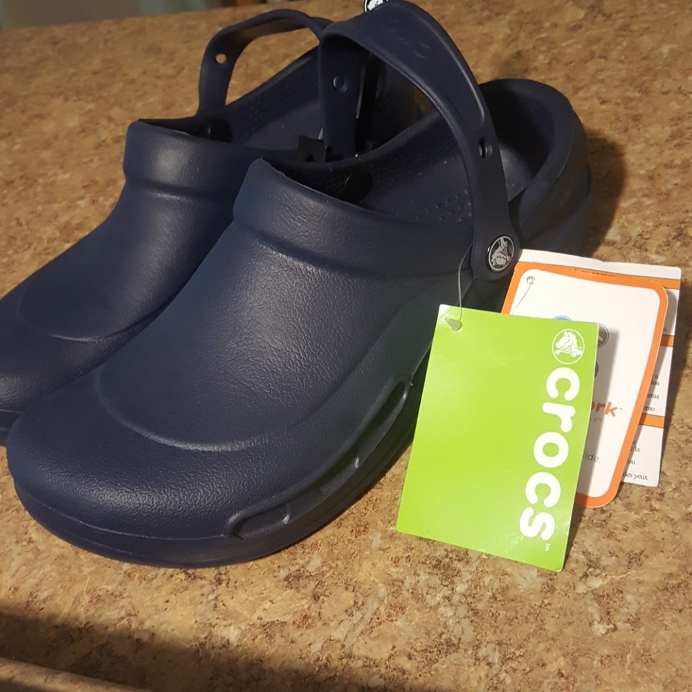 New crocs navy
