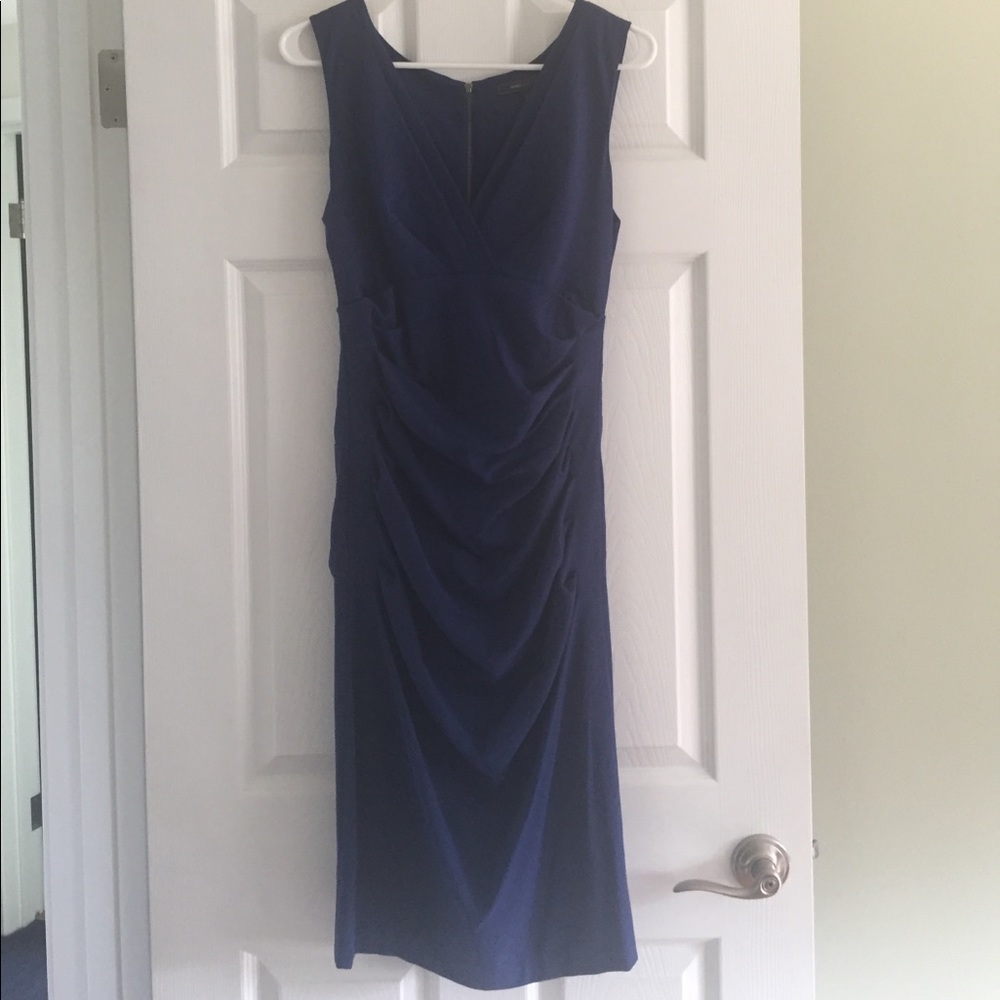 BCBGMaxazria Blue Dress