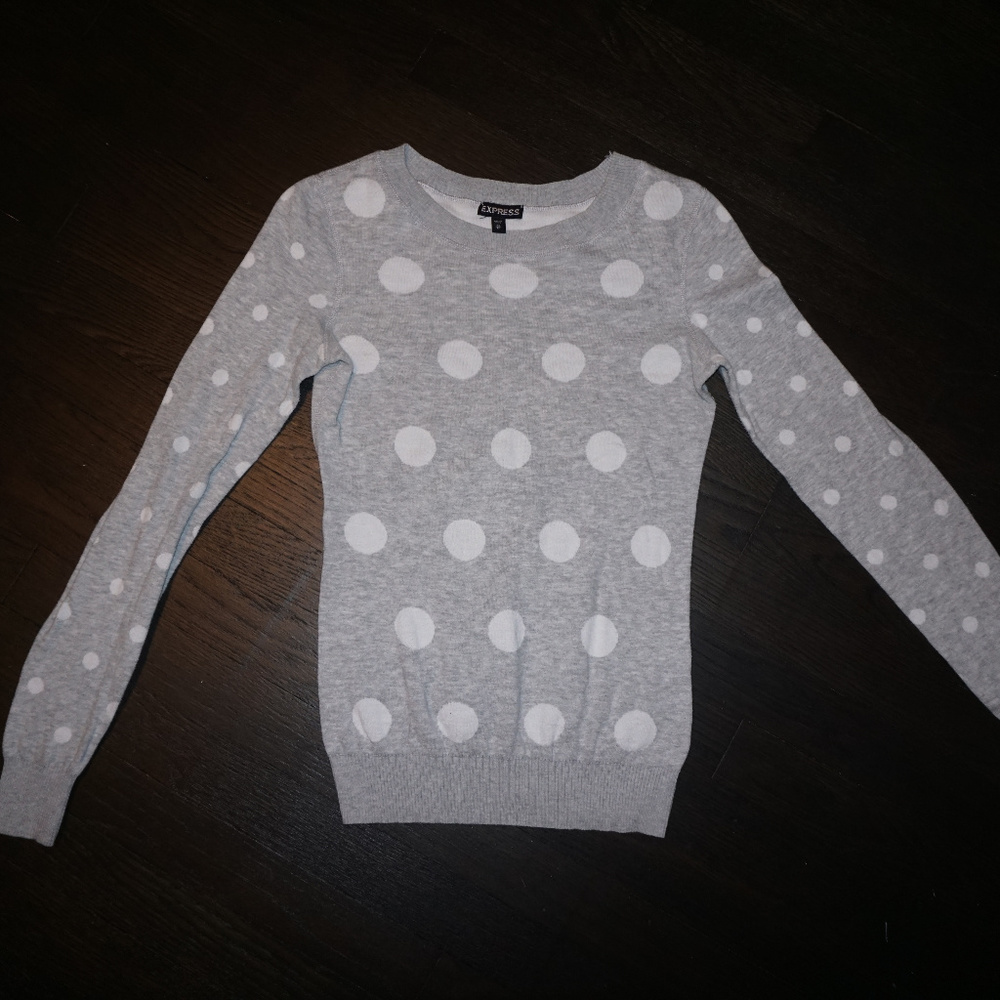 Gray Express Sweater