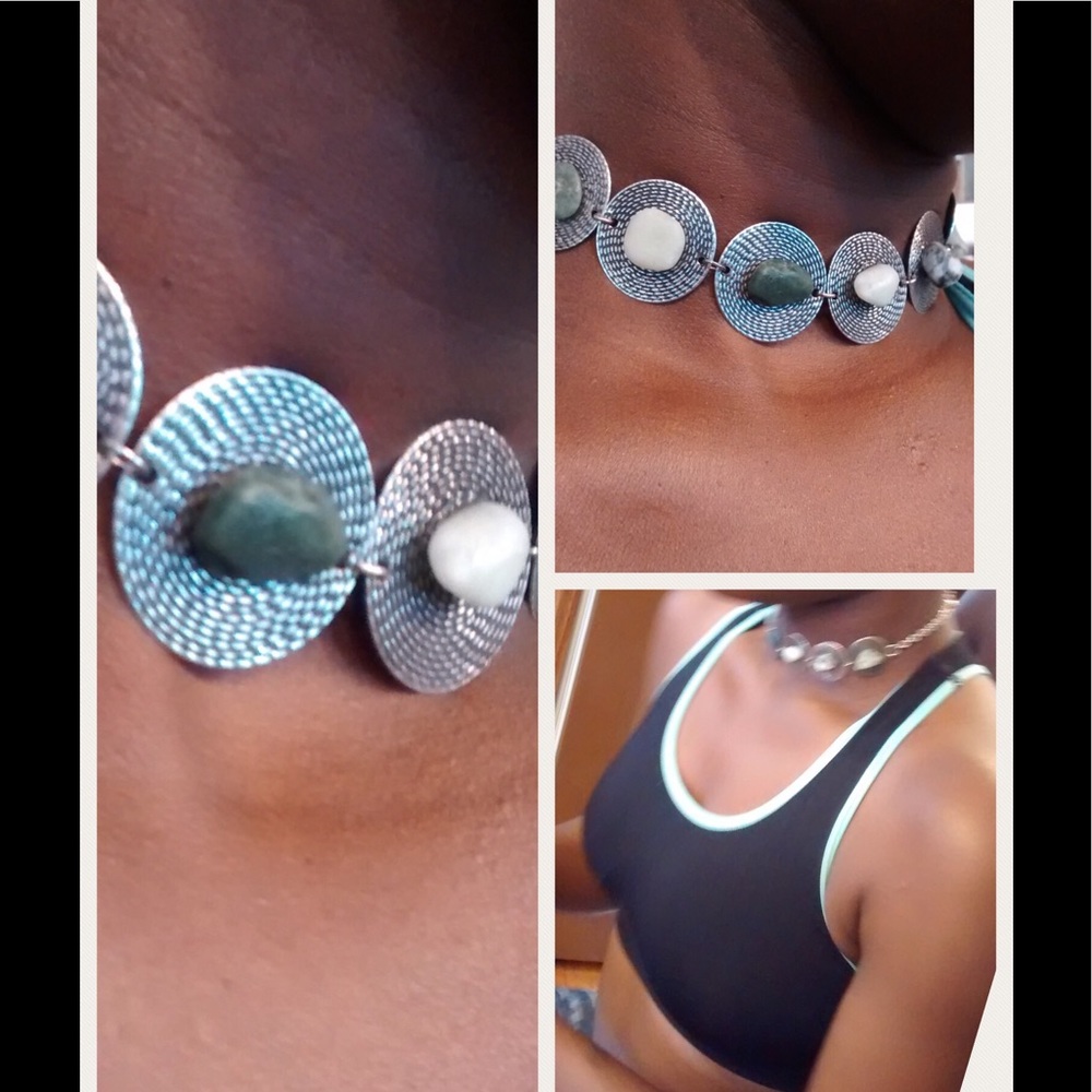 CreDeZign Stones Choker Necklace