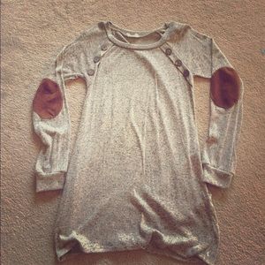 Super soft gray tunic