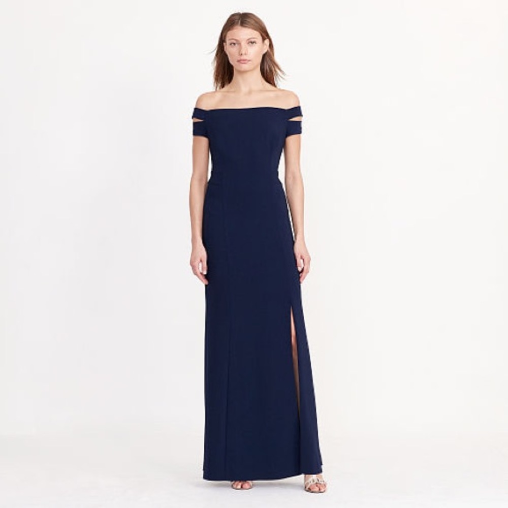 Ralph Lauren Off  Shoulder Gown
