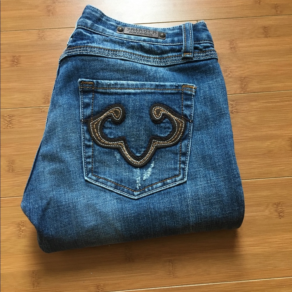 Rerock for Express.  Size 4/26 Flare Low rise