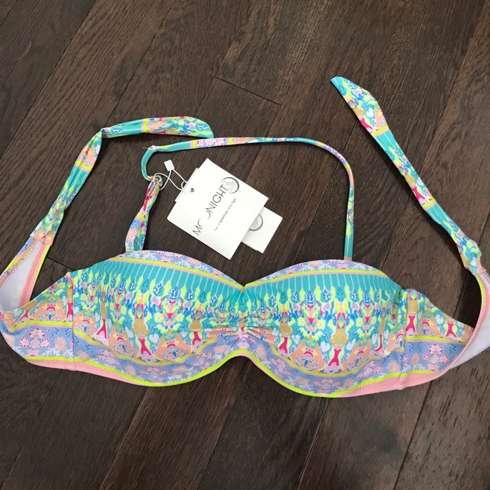 Bandeau swim top