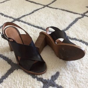 Madewell Jamie Crisscross Slingback Sandal