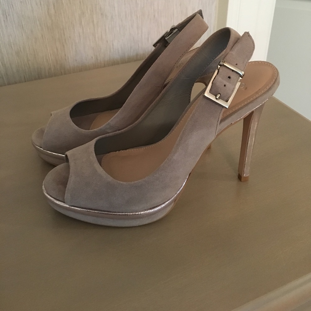 Carvela Kurt Geiger Silver Pumps