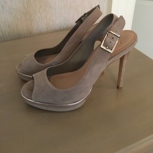 Carvela Kurt Geiger Silver Pumps