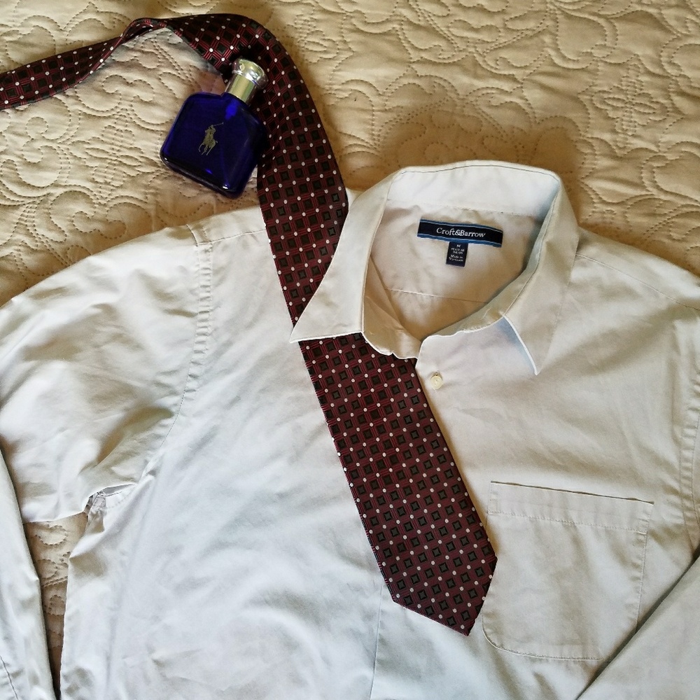 SOLD Croft&Barrow gray dress shirt