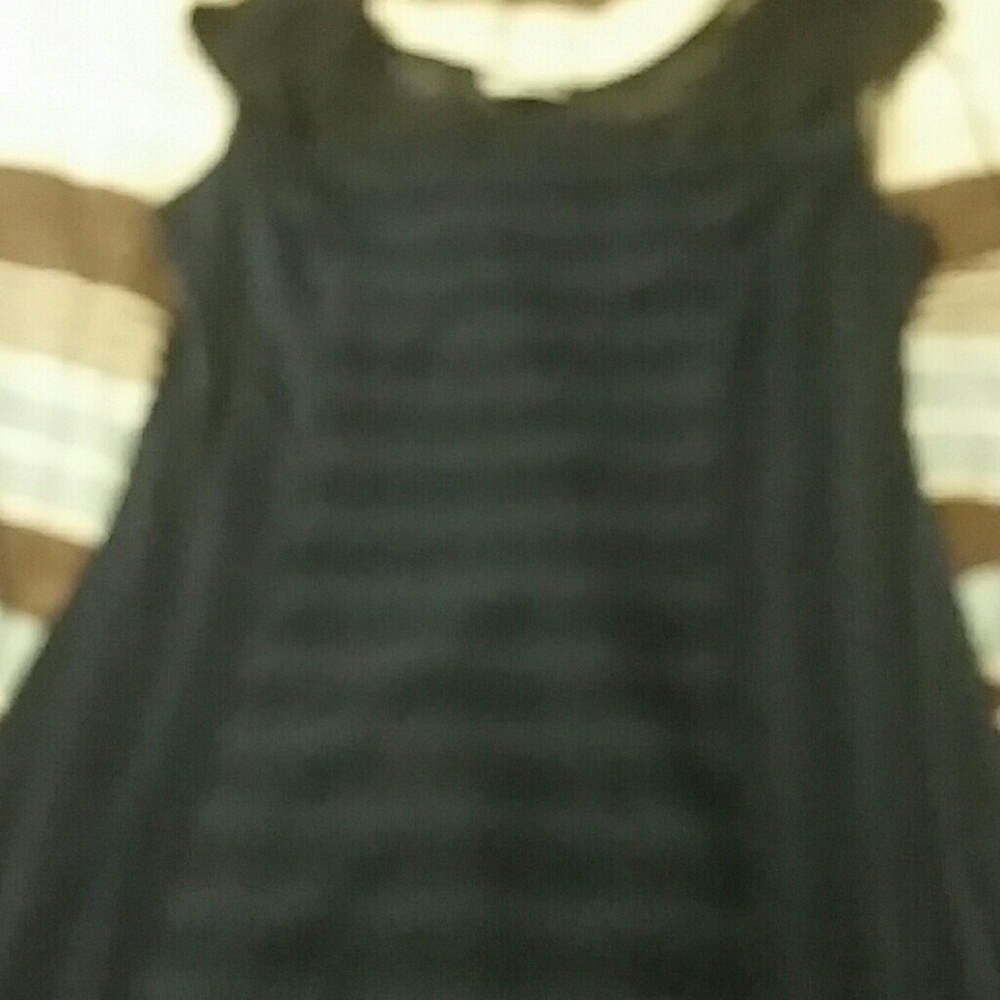 Navy blue dress