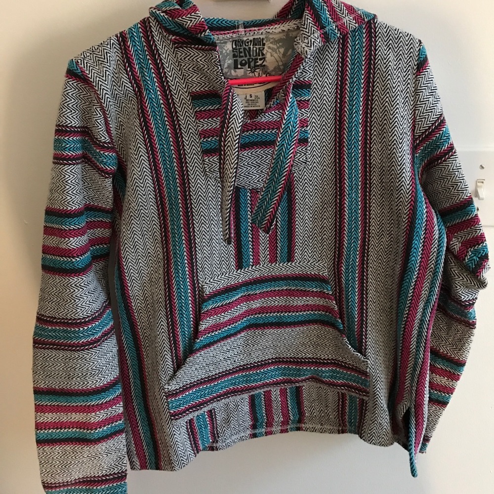 Adult Small Senor Lopez Drug Rug Sweatshirt