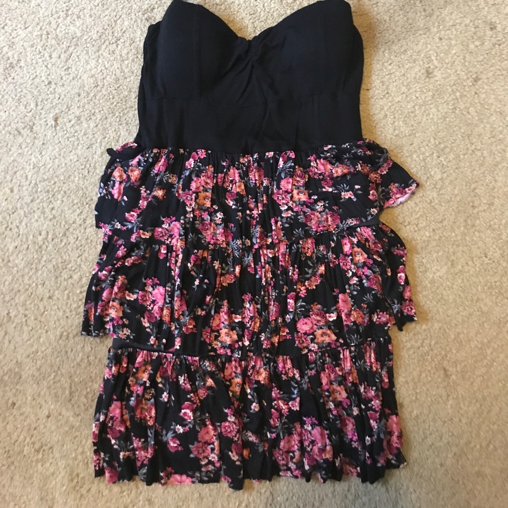 Black and floral