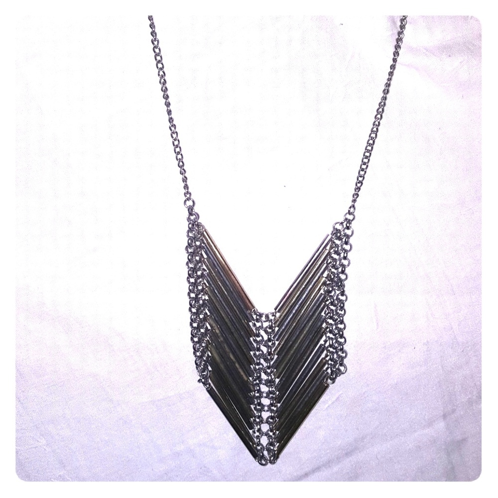 Two Tone Necklace Sliver&Gold