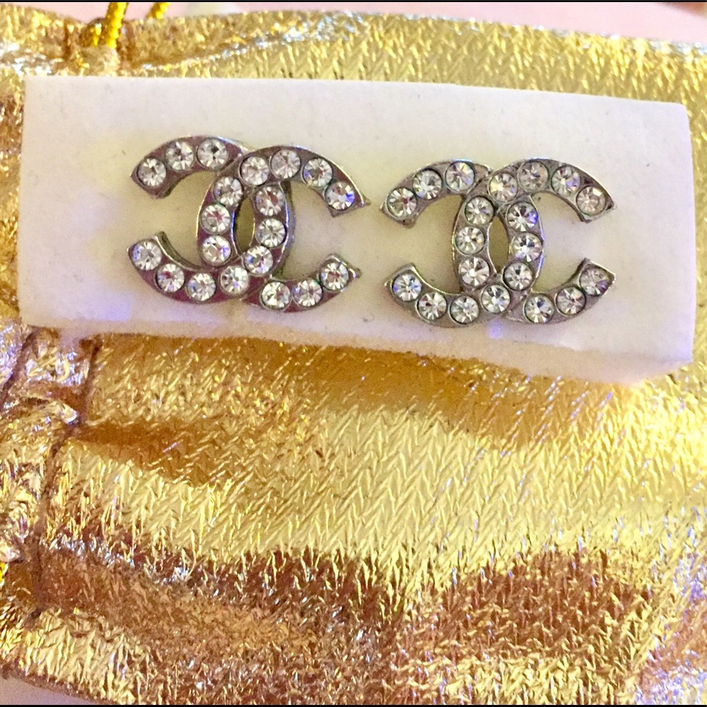 Silver Glitz Earrings