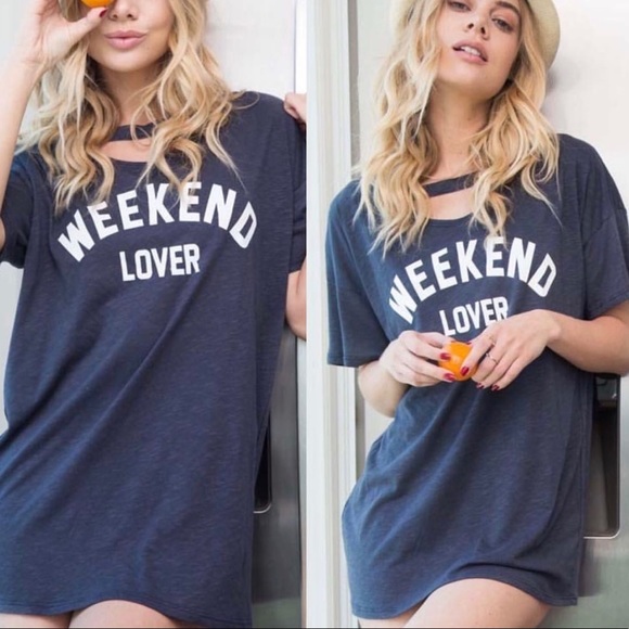 Promesa Tops - Weekend Lover Graphic Tee