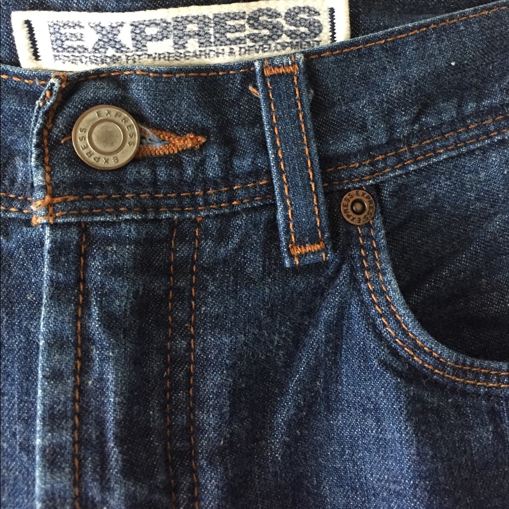 Express Blue Jeans Low Rise Boot Cut Size 5/6R